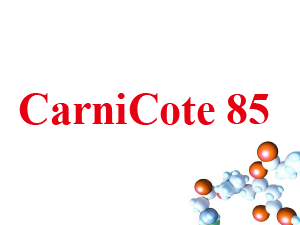 CarniCote® 85 L-Carnitine Beadlets